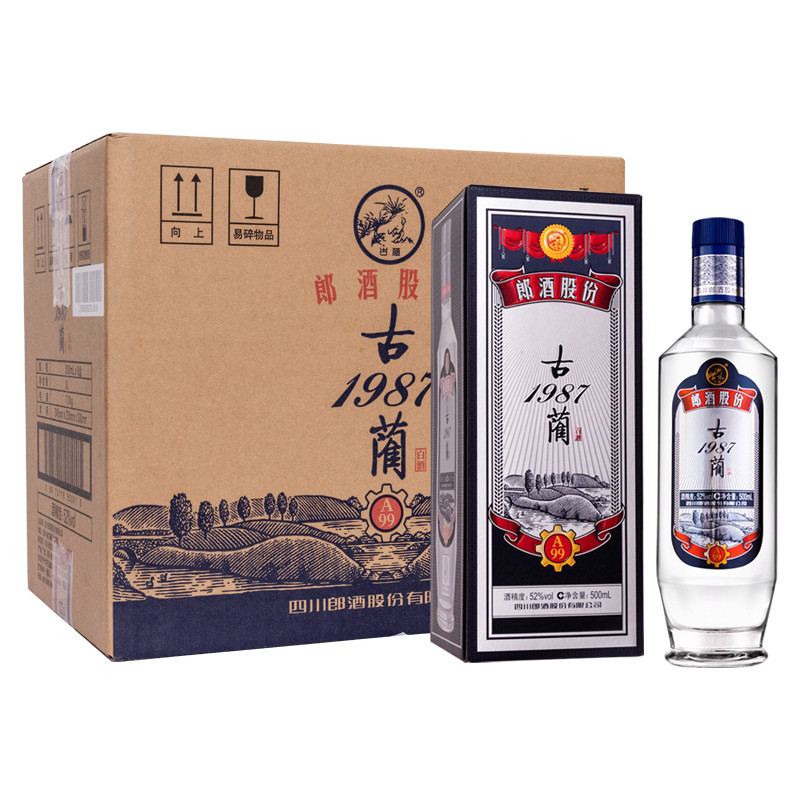 郎酒 古蔺1987（A99）52度 500mL*6瓶整箱