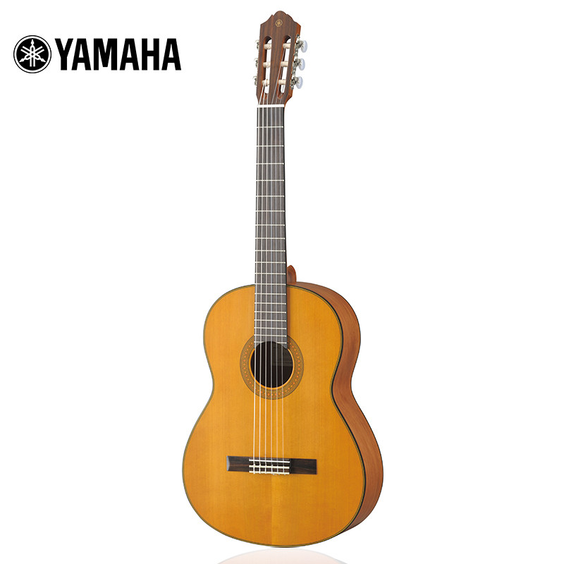 YAMAHA雅马哈吉他CG122MC单板古典吉他雪松面板39英寸考级进阶初学款 原木色