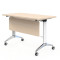 钜晟 办公桌办公家具可移动会议桌1.2米办公桌带挡板移动拼接JSZ05 1200*500