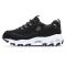 Skechers斯凯奇女鞋新款运动鞋D’lites熊猫鞋厚底休闲鞋TM&11930-BLK 11930-BLK 36