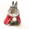 兔子衣服猫猫兔垂耳兔披风圣诞迷你裙兔子斗篷泰迪狗狗猫咪斗篷兔子装饰品_1 L码(适合脖围37-40cm的宝宝)