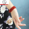 红玛瑙多层多圈手链女水晶珠子手串绿黑蓝玛瑙首饰品 支持简单定制，请联系在线客服。