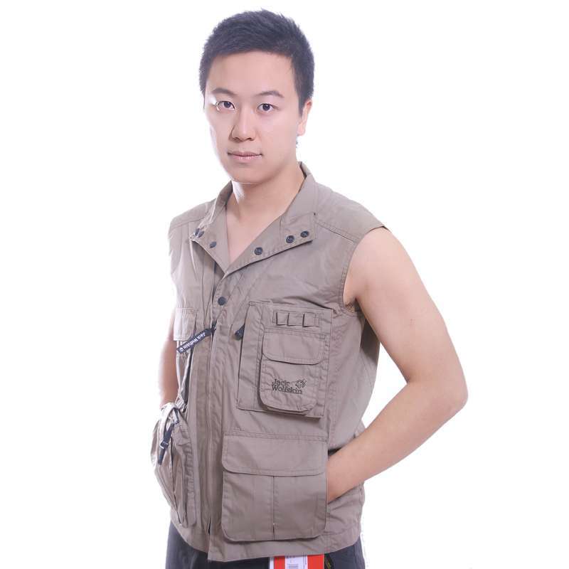 Jack Wolfskin狼爪男式<em>户外</em>休闲<em>多功能马甲</em> 13