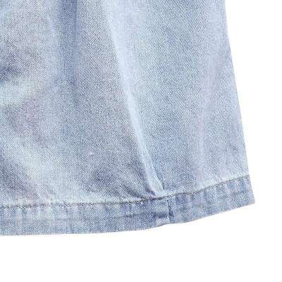 VANCL凡客诚品 简约洗水牛仔裙女款VJ014 浅