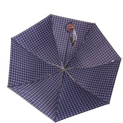 天堂339S格三折钢雨伞 F藏青【报价、价格、