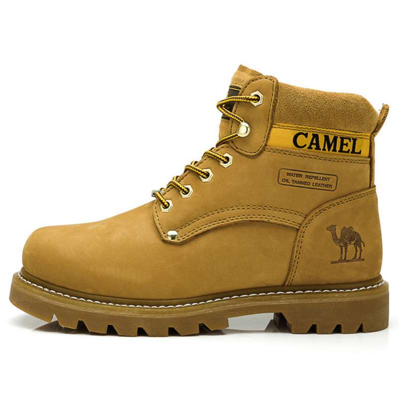 CAMEL\/骆驼男休闲马丁靴82129600金黄色43