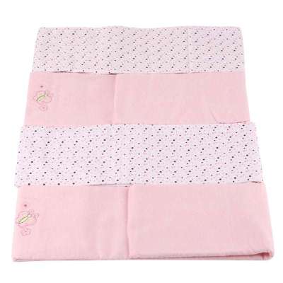 全棉时代纯棉婴儿抓绒毯粉色4条\/盒【报价、价