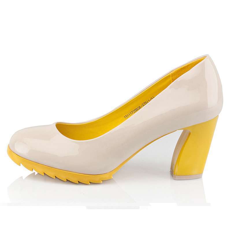 Josiny卓诗尼单鞋高跟131117200米白36