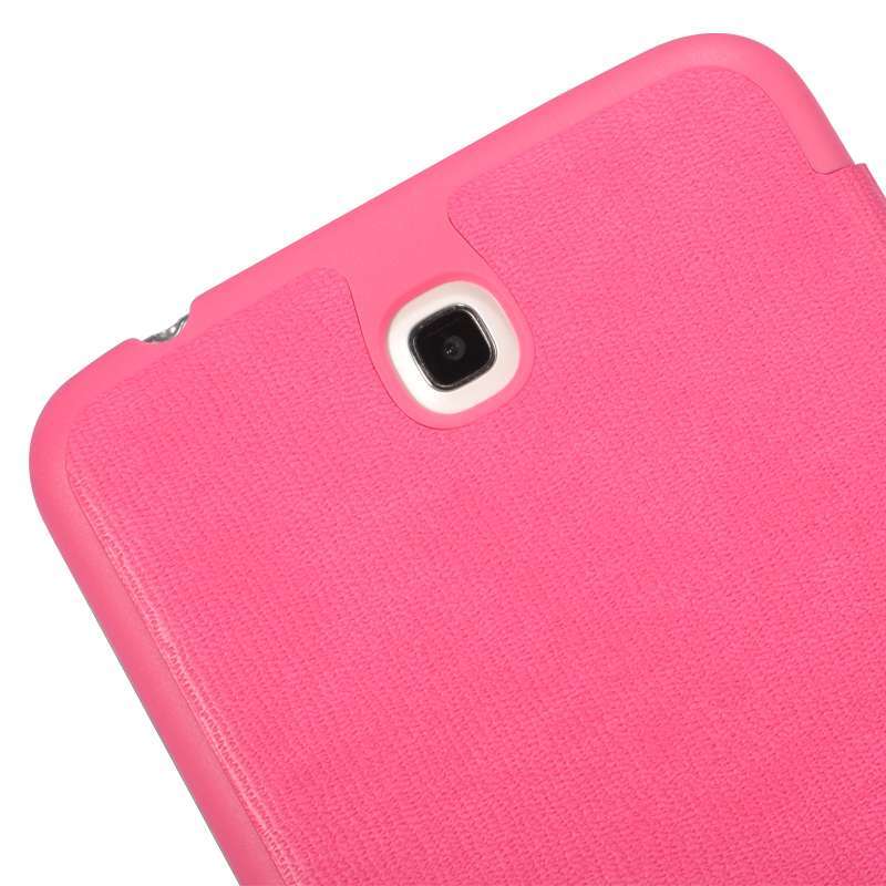 倍思柔美皮套 三星Tab3 7.0 T210 T211 玫红