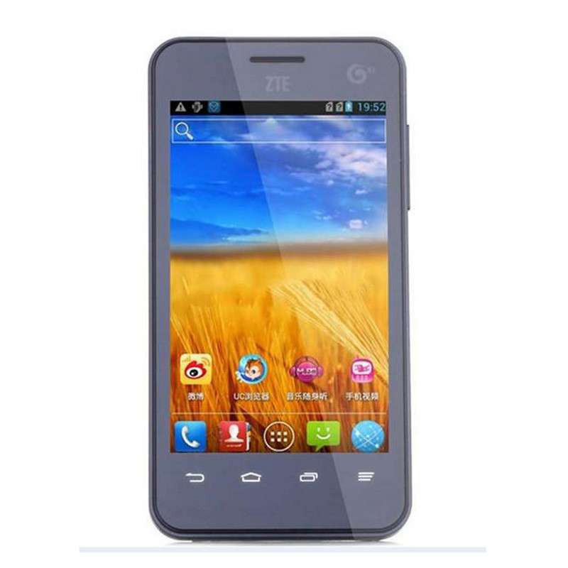 中兴(zte)手机u808(黑色)