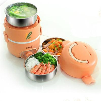 十度良品SD-967电热饭盒不锈钢 加热饭盒 电饭