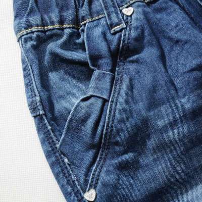 hoo秋冬童装女童牛仔裤长裤 2014新款中大童