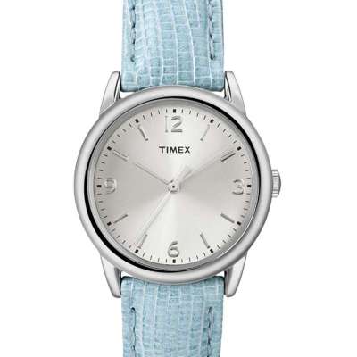 <em>天美时TIMEX</em> <em>简约</em>炫色<em>系列</em>-真皮鳄鱼纹石英女