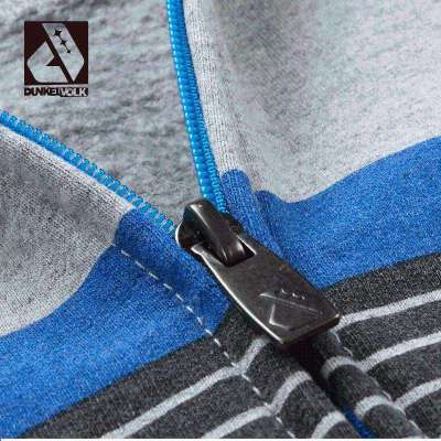 DK 春秋款个性条纹<em>卫衣男</em> 男士外套 抓绒<em>冬加</em>