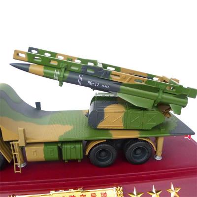 灵境军事模型 红旗-12防空导弹 合金导弹模型 
