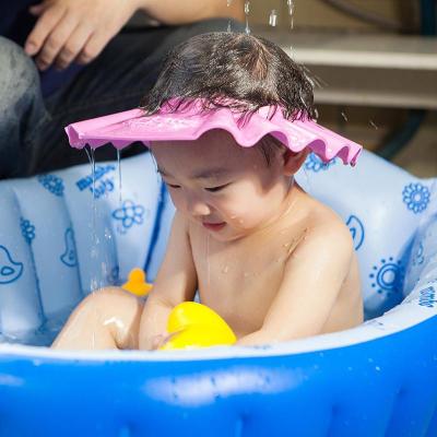 纽万 宝宝洗头帽 婴幼儿童防水洗发帽子 浴帽小