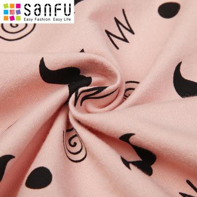 三福2014女装<em>秋季</em>新款 韩版胡子纯棉<em>开衫</em> <em>女生</em>