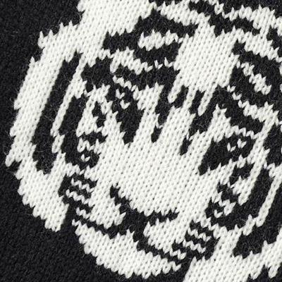 2014秋冬新款欧美虎头图案<em>毛衣</em>女短款<em>宽松毛</em>