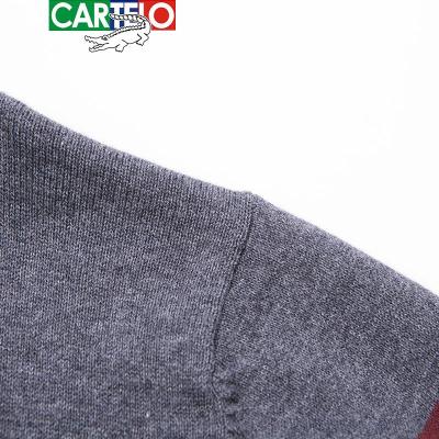 卡帝乐鳄鱼 男针织衫 男立领<em>开衫毛衣</em> <em>打底衫</em> 9