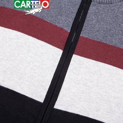 卡帝乐鳄鱼 男针织衫 男立领<em>开衫毛衣</em> <em>打底衫</em> 9