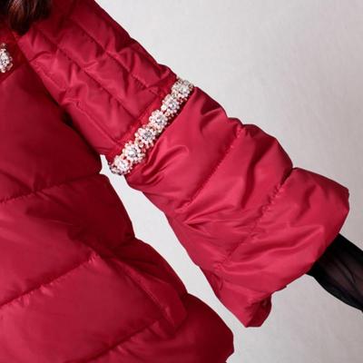 水慕莎(SHUIMUSHA)2014<em>秋冬</em>新款<em>棉衣短裤</em>镶