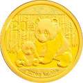 【中国金币】2012版熊猫金质纪念币（1/20盎司）