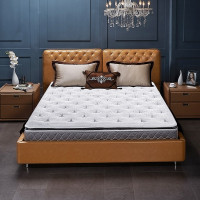 雅兰床垫 希尔顿酒店系列豪华版 PT垫层 乳胶床垫 精钢五环弹簧床垫 25CM 150*200*25CM 灰色