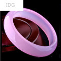 idg-a货紫玉髓冰种芙蓉玉粉色手镯玛瑙玉镯玉器 62