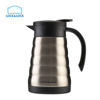 乐扣乐扣（lock&lock）美塔真空保温咖啡壶 LHC1441SLV-OCH 银色 600ml