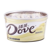 德芙(DOVE)奶香白巧克力252g