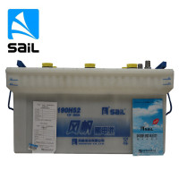 风帆(sail) 蓄电池 190H52 少维护加液汽车电瓶（含液不收旧电池）12V200AH适用工程机械/大型客车卡车