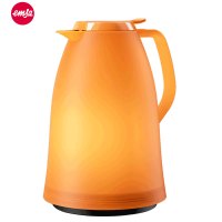 爱慕莎(emsa)保温壶家用玻璃内胆大容量热水壶暖水壶热水瓶欧式 透明橙色1.5L 橙色516109