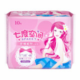 七度空间(SPACE7)优雅系列薄型丝柔245mm日用10片 装