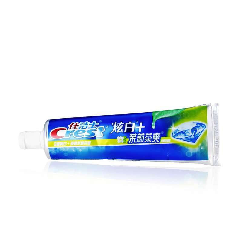 佳洁士炫白 茉莉茶爽牙膏120g7折装