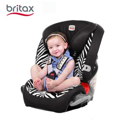 宝得适(britax)汽车儿童安全座椅 超级百变王(9个月-12岁)斑马色