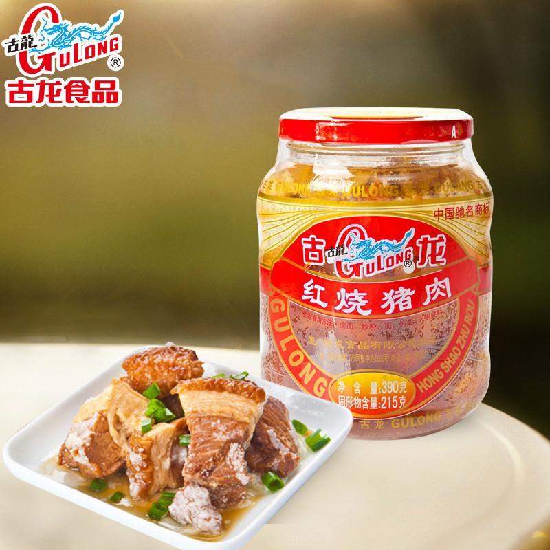 古龙罐头 古龙红烧猪肉390g【价格 图片 品牌 报价】-苏宁易购苏宁