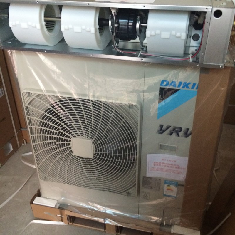 大金(daikin)中央空调r410a 薄型风管机(r410a)一拖一外电源3hp【价格