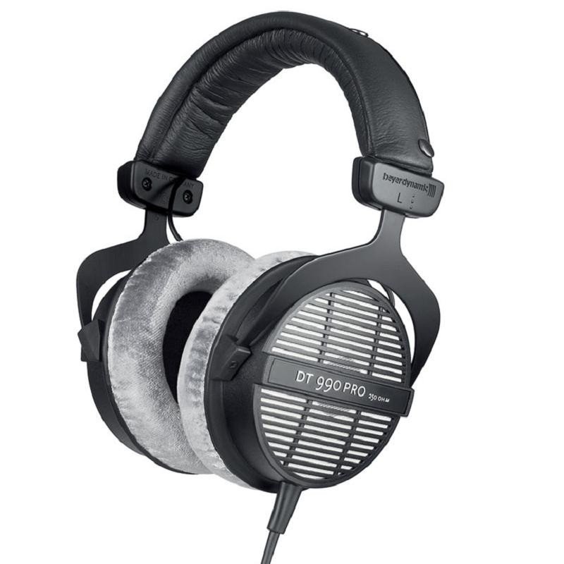 Beyerdynamic 拜亚动力 Dt990 Pro 开放头戴式耳机 均衡扩散 单边连接线保暖天鹅绒耳垫 拜亚动力(beyerdynamic 