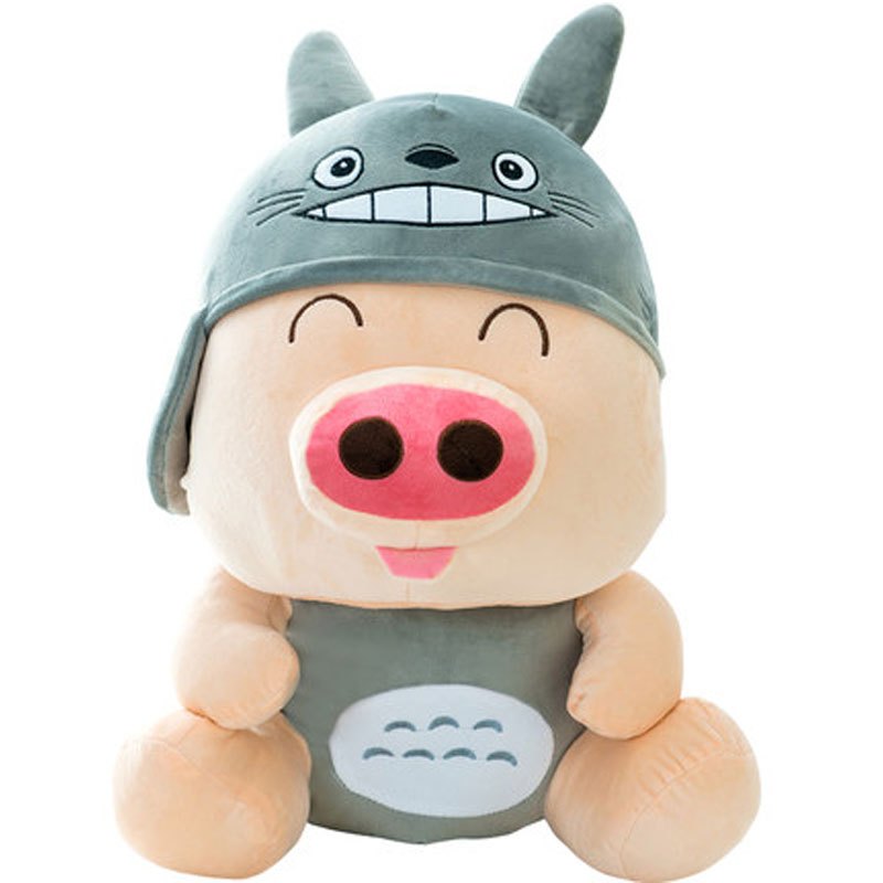 麦兜猪公仔毛绒玩具小猪猪抱枕麦兜布偶娃娃可