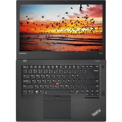 ThinkPad T470 20JM-A00SCD 14英寸笔记本电脑 i5-6300U 8G 1T 128GSSD