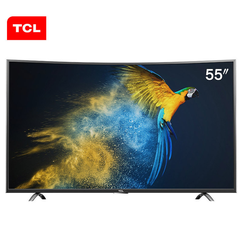 【套餐】TCL D55A930C 55英寸 观影曲面真4K 全生态HDR 64位30核安卓智能LED液晶电视(黑色)+延长保修计划一年