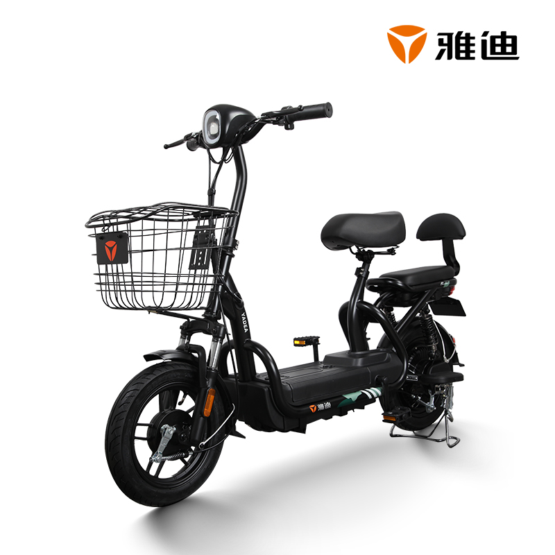 00 雅迪(yadea)新款欧睿豪华电动车轻便代步踏板车电瓶车男女代步车