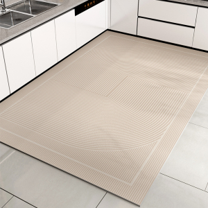 PVC厨房地垫防油防滑可擦免洗专用脚垫家用防水地毯防脏门口垫子