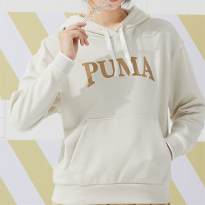 彪马(PUMA)女装新款运动服跑步健身训练上衣舒适休闲连帽套头衫时尚卫衣682176-60 ZP