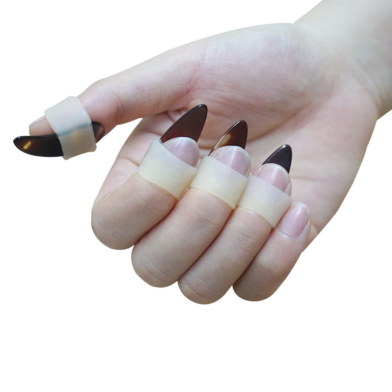 儿童古筝指甲戴法图解图片_纵览新闻