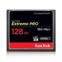 闪迪(sandisk)extremepro(128g) cf存储卡(160m/s)单反相机存储卡