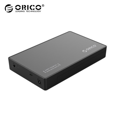 Orico/奥睿科 3588C3 Type-c硬盘盒2.5寸3.5寸台式机USB3.0移动硬盘盒子