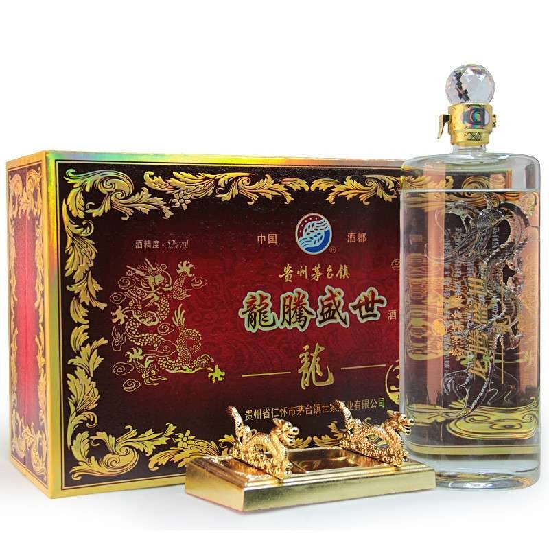 5l龙腾盛世(龙)52度浓香型工艺白酒礼盒