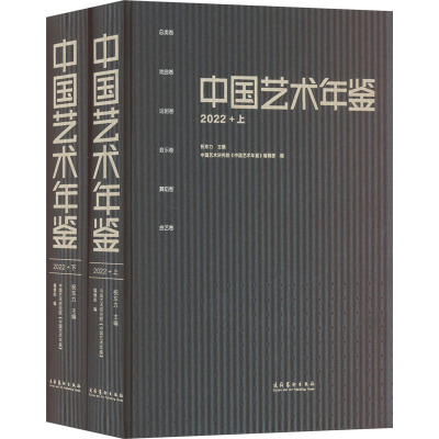中国艺术年鉴 2022(全2册) 祝东力 编 艺术 文轩网