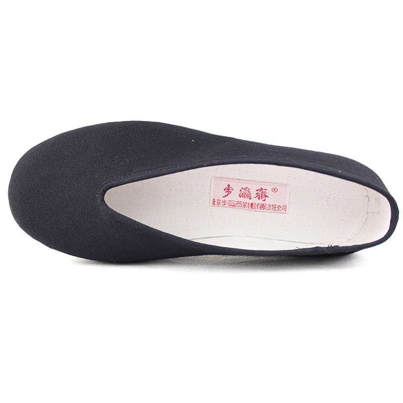 中华老字号步瀛斋纯手工千层底布鞋男圆口布鞋一脚蹬礼服呢男单鞋休闲